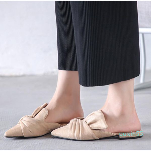 sandals ladies summer flat shoes bow tie slippers fashion low heel casual elegant, Black
sandals ladies summer flat shoes bow tie slippers fashion low heel casual elegant, Black