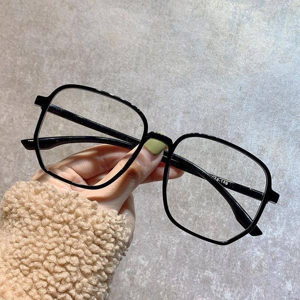 sunglasses big frame transparent anti-blue glasses version of goggles fashion net red plain face mirror s7097, White;black
sunglasses big frame transparent anti-blue glasses version of goggles fashion net red plain face mirror s7097, White;black