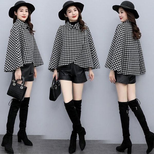 women's trench coats spring autumn coat lattice outerwear korean fashion capes loose vintage casual stand collor bat sleeve clothing, Tan;black
women's trench coats spring autumn coat lattice outerwear korean fashion capes loose vintage casual stand collor bat sleeve clothing, Tan;black