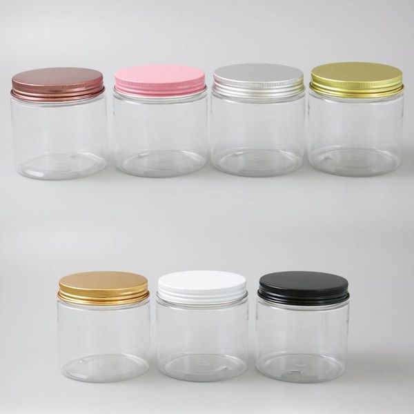 30 x 200ml big clear pet cream lotion jars with aluminum lids screw cap 200g transparent plastic cosmetic container bottle
30 x 200ml big clear pet cream lotion jars with aluminum lids screw cap 200g transparent plastic cosmetic container bottle