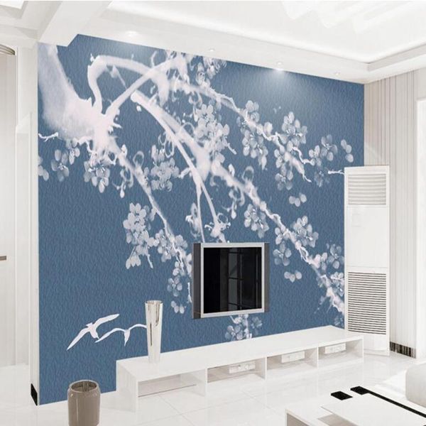 wallpapers wall mural ideas custom po wallpaper fresh and elegant hand-painted plum bird restaurant paper boys room decor study
wallpapers wall mural ideas custom po wallpaper fresh and elegant hand-painted plum bird restaurant paper boys room decor study
