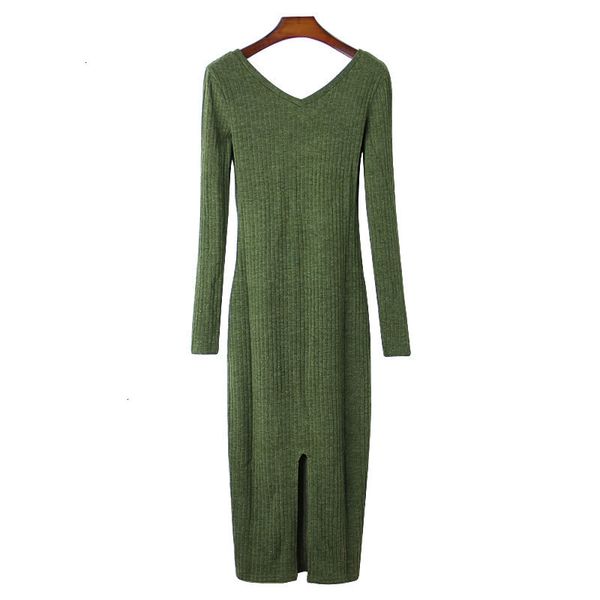 2021 new autumn winter wool cashmere sheath sweater women long sleeve double v neck robe femme vestidos bodycon es 2vdi, Black;gray
2021 new autumn winter wool cashmere sheath sweater women long sleeve double v neck robe femme vestidos bodycon es 2vdi, Black;gray