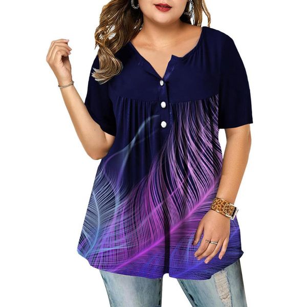 6xl plus size pritn t-shirts women summer short sleeve tee shirt female casual loose tshirt t-shirts casual button ladies, White
6xl plus size pritn t-shirts women summer short sleeve tee shirt female casual loose tshirt t-shirts casual button ladies, White