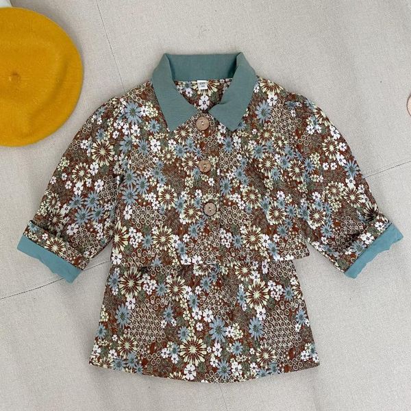 clothing sets korean style 2021 autumn baby girls floral printed coat skirt 2pcs kids thicken suits children outfits, White
clothing sets korean style 2021 autumn baby girls floral printed coat skirt 2pcs kids thicken suits children outfits, White