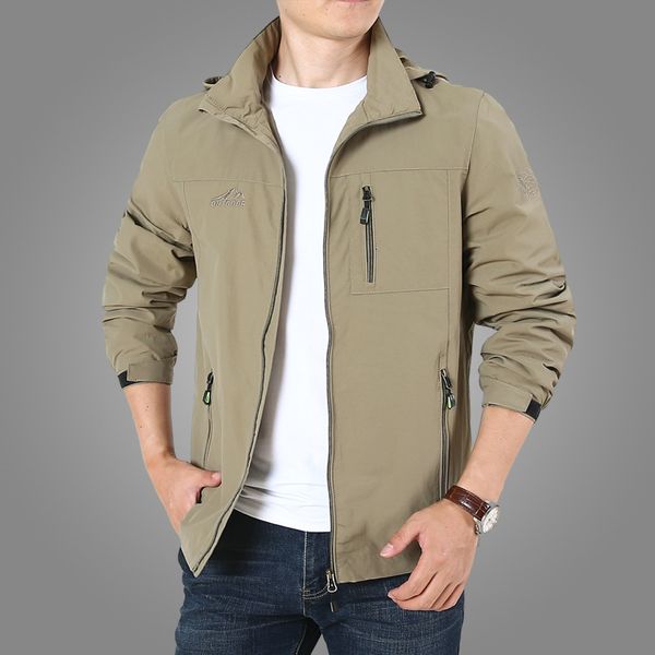 men's jackets spring fall new man's outdoor jacket casual trips thin hoodie outerwear male 6xl 7xl 7jmq, Black;brown
men's jackets spring fall new man's outdoor jacket casual trips thin hoodie outerwear male 6xl 7xl 7jmq, Black;brown