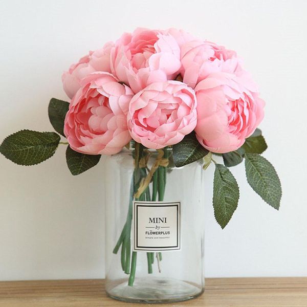 decorative flowers & wreaths round peony artificial silk rose for wedding decoration fake bride bouquet garden living room home decor
decorative flowers & wreaths round peony artificial silk rose for wedding decoration fake bride bouquet garden living room home decor