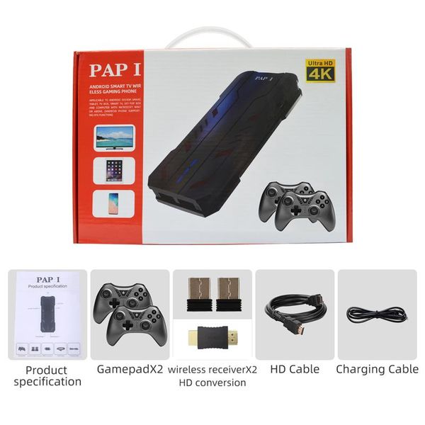portable game players 2021 4k hd video console 2.4g double wireless controller for ps1/fc/gba retro handheld tv dendy 5200game stick
portable game players 2021 4k hd video console 2.4g double wireless controller for ps1/fc/gba retro handheld tv dendy 5200game stick