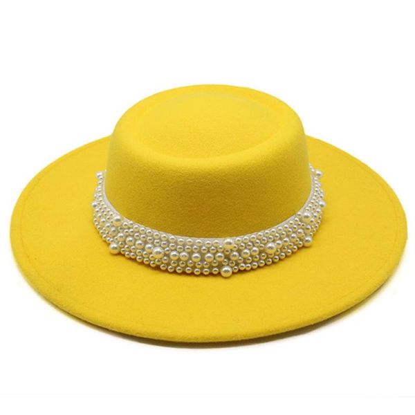 wide brim hats round fedora pearl chain jazz for women and men winter cap panama vantage bowler hat wholesale, Blue;gray
wide brim hats round fedora pearl chain jazz for women and men winter cap panama vantage bowler hat wholesale, Blue;gray