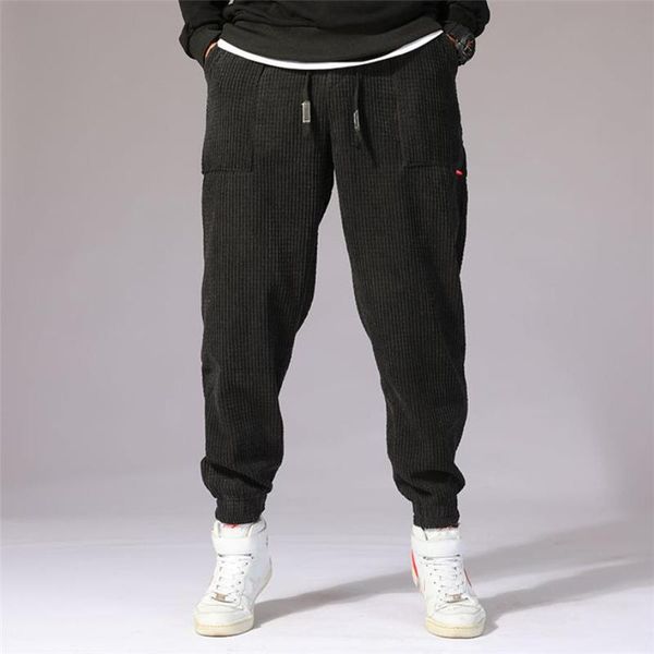 men's pants autumn winter men harem hip hop outdoor male baggy jogging corduroy fashion streetwear thick trousers 2021, Black
men's pants autumn winter men harem hip hop outdoor male baggy jogging corduroy fashion streetwear thick trousers 2021, Black