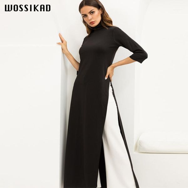 casual dresses fall dress women knitted stretch black maxi plus size slit long large muslim robe kaftan vestidos de festa1, Black;gray
casual dresses fall dress women knitted stretch black maxi plus size slit long large muslim robe kaftan vestidos de festa1, Black;gray