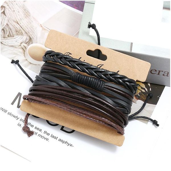 multilayer braided leather bracelet diy four-piece combination leather bracelet multilayer jllxmh
multilayer braided leather bracelet diy four-piece combination leather bracelet multilayer jllxmh