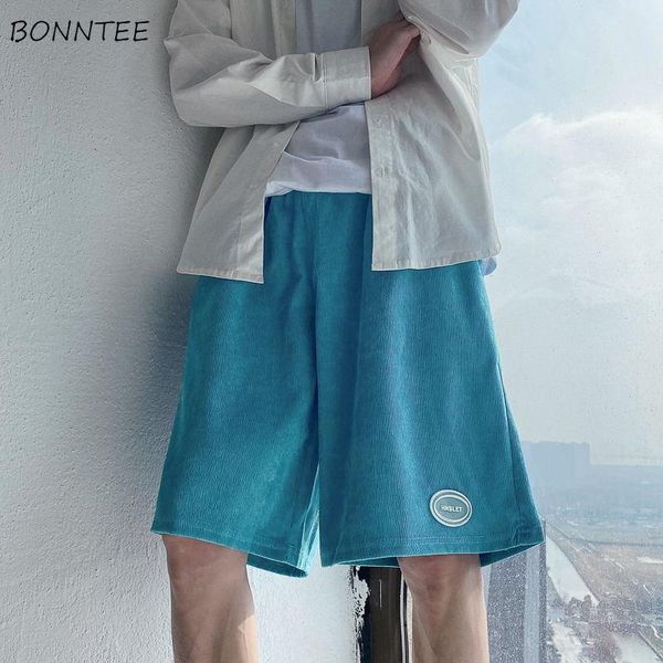 men's shorts casual men high street straight elastic waist knee length breathable males sweart short trousers korean style vintage, White;black
men's shorts casual men high street straight elastic waist knee length breathable males sweart short trousers korean style vintage, White;black