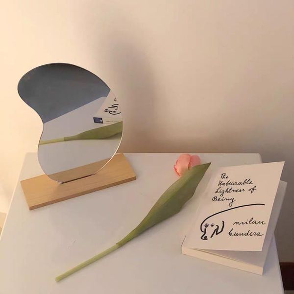 mirrors ins makeup mirror irregular make up acrylic lens wooden base room decoration beauty tools home decor wave style
mirrors ins makeup mirror irregular make up acrylic lens wooden base room decoration beauty tools home decor wave style