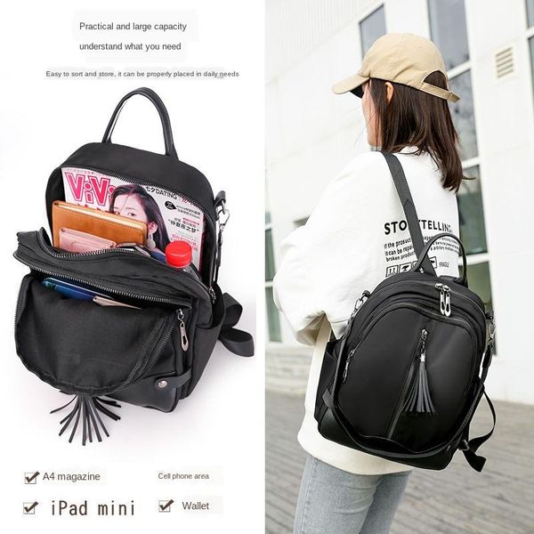 backpack female korean version of oxford cloth bag multifunctional travel large capacity pretty girl shopping
backpack female korean version of oxford cloth bag multifunctional travel large capacity pretty girl shopping