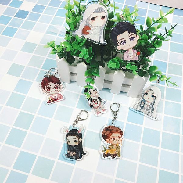 Cartoon Keychain Women Acrylic Guardian Zhu Yi Long Funny Cute Figure Key Ring Double Sided Key Chain Bai Yu Cute Pendant Brelok
Cartoon Keychain Women Acrylic Guardian Zhu Yi Long Funny Cute Figure Key Ring Double Sided Key Chain Bai Yu Cute Pendant Brelok