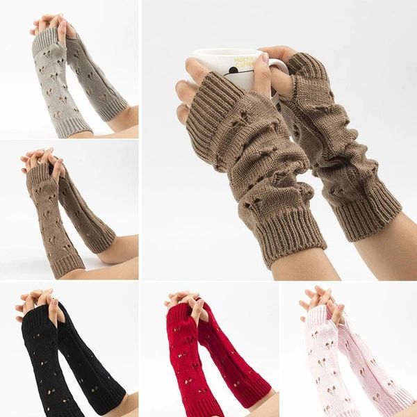 five fingers gloves 1 pair autumn winter women knit arm wrist sleeve hand warmer girls heart long half mittens fingerless, Blue;gray
five fingers gloves 1 pair autumn winter women knit arm wrist sleeve hand warmer girls heart long half mittens fingerless, Blue;gray