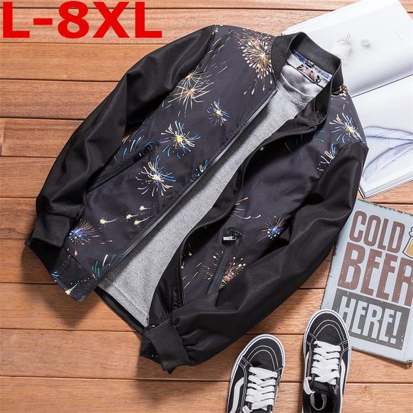 men's jackets plus size 8xl 7xl 6xl jacket 2021 spring bomber men windbreaker fashion casual coats loose fit outerwear, Black;brown
men's jackets plus size 8xl 7xl 6xl jacket 2021 spring bomber men windbreaker fashion casual coats loose fit outerwear, Black;brown