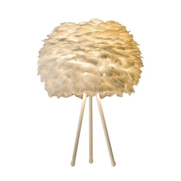table lamps modern white feather lamp three feet personality stylish bedroom bedside decoration
table lamps modern white feather lamp three feet personality stylish bedroom bedside decoration