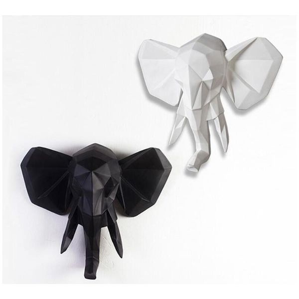 nordic creative resin elephant head vintage statue home wall decor crafts elephant head wall decoration animal figurines
nordic creative resin elephant head vintage statue home wall decor crafts elephant head wall decoration animal figurines