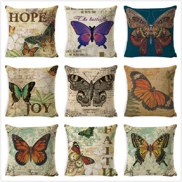cushion/decorative pillow vintage butterfly flower cushion cover retro text throw for sofa car home printed pillowcasesthrow pillows kissen
cushion/decorative pillow vintage butterfly flower cushion cover retro text throw for sofa car home printed pillowcasesthrow pillows kissen