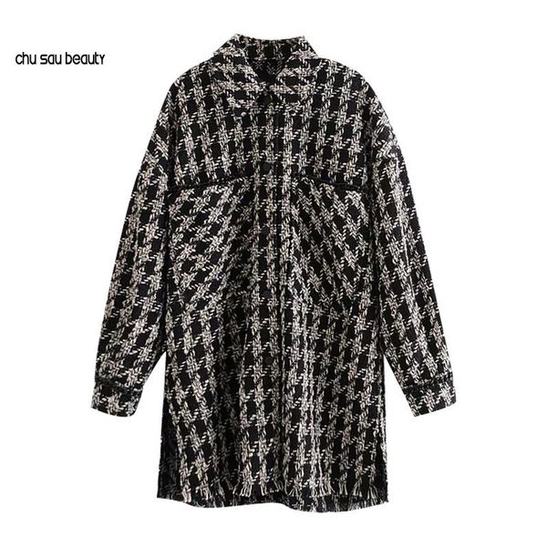 women's jackets women 2021 fashion with pockets oversized tweed jacket coat vintage long sleeve frayed tassel female outerwear chic c37, Black;brown
women's jackets women 2021 fashion with pockets oversized tweed jacket coat vintage long sleeve frayed tassel female outerwear chic c37, Black;brown