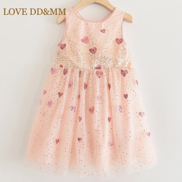 love dd&mm girls dresses summer new children's wear girls love gradient sequins mesh sleeveless sweet princess dress 210303, Red;yellow
love dd&mm girls dresses summer new children's wear girls love gradient sequins mesh sleeveless sweet princess dress 210303, Red;yellow