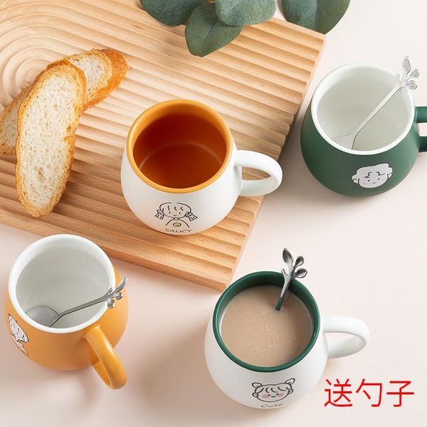 mugs creative cartoon mug household ceramic with spoon coffee milk cup personalized couple the birthday gift for friends
mugs creative cartoon mug household ceramic with spoon coffee milk cup personalized couple the birthday gift for friends