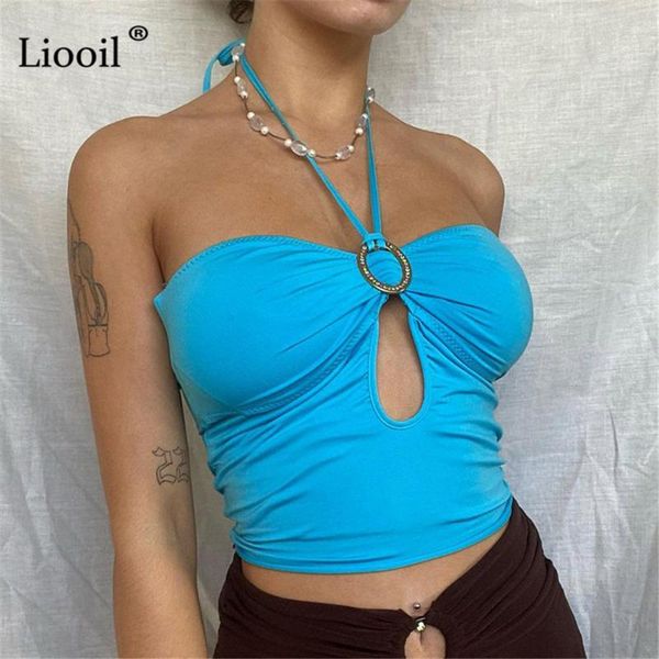 women's tanks & camis liooil blue halter short tank women clothes summer 2021 streetwear sleeveless backless hollow out bodycon co, White
women's tanks & camis liooil blue halter short tank women clothes summer 2021 streetwear sleeveless backless hollow out bodycon co, White