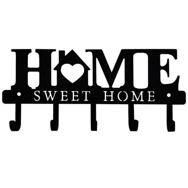 hooks & rails 1pc iron metal key hook home storage clothes (black)
hooks & rails 1pc iron metal key hook home storage clothes (black)