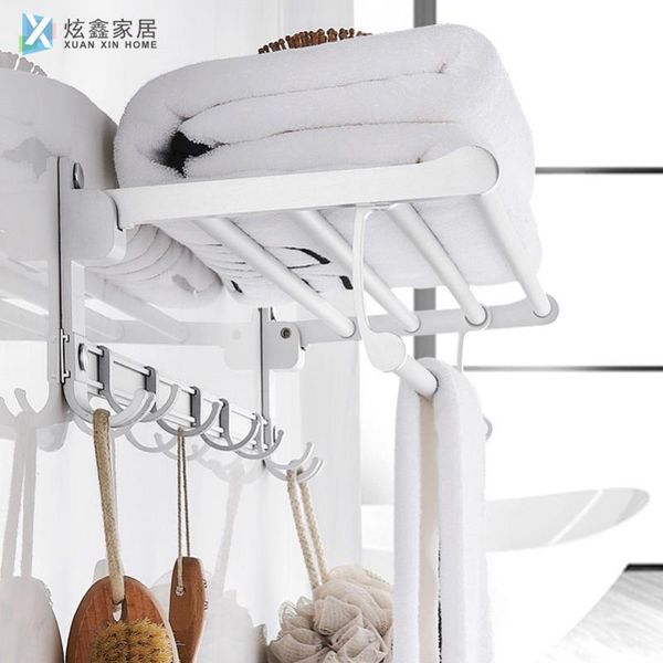 towel racks silver bathroom rack space aluminum wall mounted double layer folding hanger adhesive storage shelf hook accessories
towel racks silver bathroom rack space aluminum wall mounted double layer folding hanger adhesive storage shelf hook accessories