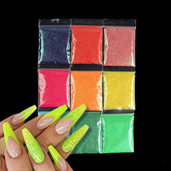 9pcs colorful art powder sugar dust glitter decorations manicure uv gel polish mermaid gradient nail design, Silver;gold
9pcs colorful art powder sugar dust glitter decorations manicure uv gel polish mermaid gradient nail design, Silver;gold