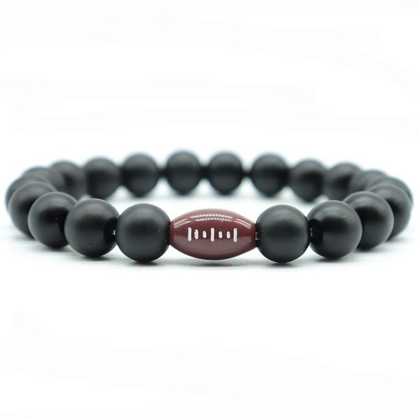 beaded, strands 2021 men stone bracelet 10mm big beads braslet male football basketball baseball braclet sports enthusiast brazalete accesso, Black
beaded, strands 2021 men stone bracelet 10mm big beads braslet male football basketball baseball braclet sports enthusiast brazalete accesso, Black