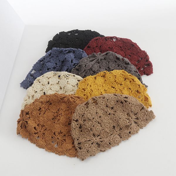factory wholesale 50% off beret women's ins fashion hand knitted crocheted baotou cap spring and summer korean version foreign style ho, Blue;gray
factory wholesale 50% off beret women's ins fashion hand knitted crocheted baotou cap spring and summer korean version foreign style ho, Blue;gray