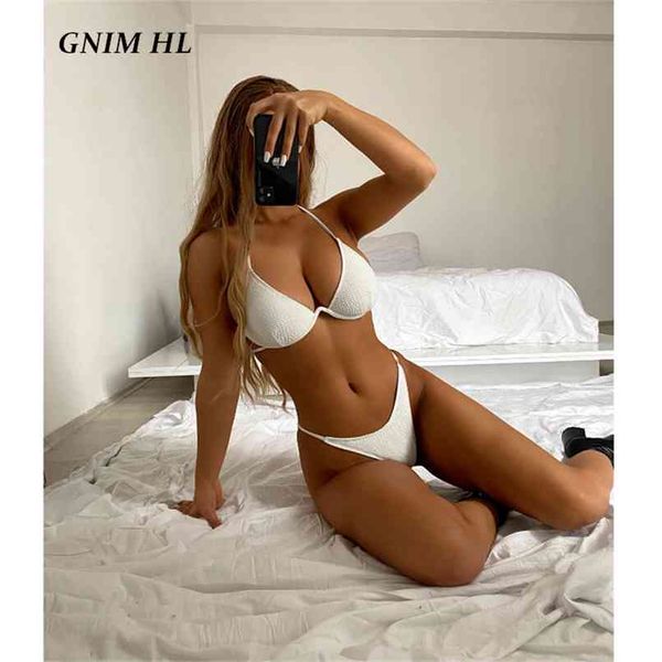 gnim solid bikini swimwear women push up summer underwire 2 piece brazilian swimsuit female high cut swim bathing suit 210722, White;black
gnim solid bikini swimwear women push up summer underwire 2 piece brazilian swimsuit female high cut swim bathing suit 210722, White;black