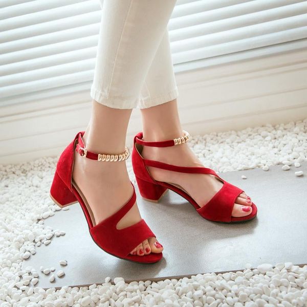 dress shoes this summer's suede chunky peep-toe minimalism sandal is a stylish high heel plus size 43, Black
dress shoes this summer's suede chunky peep-toe minimalism sandal is a stylish high heel plus size 43, Black