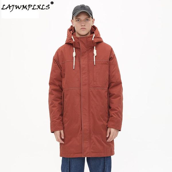 men's down & parkas 2021 winter jacket hooded fashion mid-length coat men thick warm brand mens clothing long parka pockets coats, Black
men's down & parkas 2021 winter jacket hooded fashion mid-length coat men thick warm brand mens clothing long parka pockets coats, Black