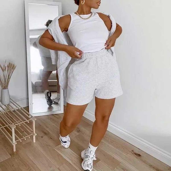 women's shorts women casual sports solid color elastic waist wide leg with slant pockets tracksuit workout bottoms 2021, White;black
women's shorts women casual sports solid color elastic waist wide leg with slant pockets tracksuit workout bottoms 2021, White;black