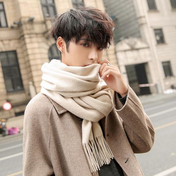 scarves winter wool scarf men beige shawls and wraps classical bufanda hombre 2021 autumn outdoor warm male, Blue;gray
scarves winter wool scarf men beige shawls and wraps classical bufanda hombre 2021 autumn outdoor warm male, Blue;gray