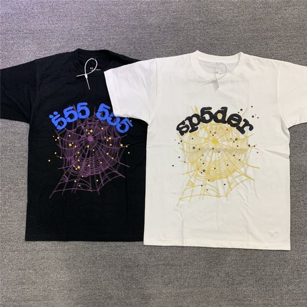 2021 new foam print sp5der 5555 angel number t-shirt quality spider web-standard t-shirts bzwy, White;black
2021 new foam print sp5der 5555 angel number t-shirt quality spider web-standard t-shirts bzwy, White;black