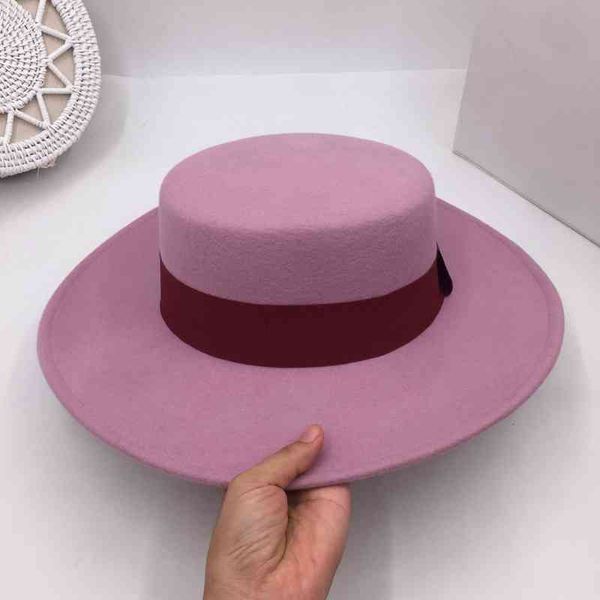 berets net red woolen hat panama same style flat pure color french mini-style wide eaves pink fashionable ins party fedoras ec, Blue;gray
berets net red woolen hat panama same style flat pure color french mini-style wide eaves pink fashionable ins party fedoras ec, Blue;gray
