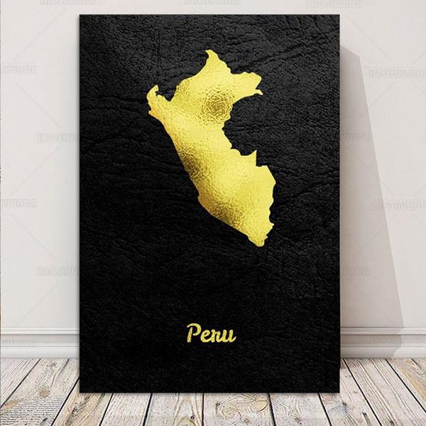paintings world city map golden peru canvas wall art print modern poster pictures for living room decor
paintings world city map golden peru canvas wall art print modern poster pictures for living room decor