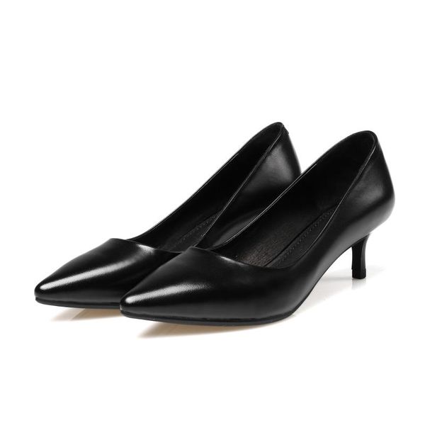 dress shoes pqecfs big size 34-40 2021 fashion women solid sweet pointed toe pumps 2 colors, Black
dress shoes pqecfs big size 34-40 2021 fashion women solid sweet pointed toe pumps 2 colors, Black