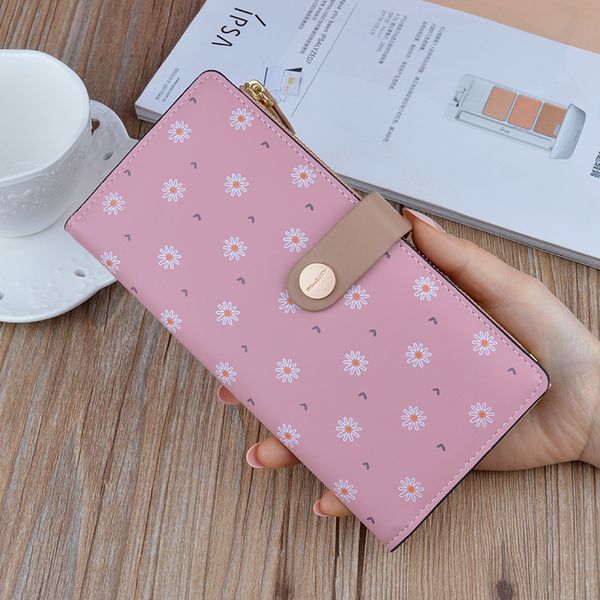 2020 women wallet long multi-card card holder female korean style coin purses flowers women zipper buckle soft leather wallet, Red;black
2020 women wallet long multi-card card holder female korean style coin purses flowers women zipper buckle soft leather wallet, Red;black