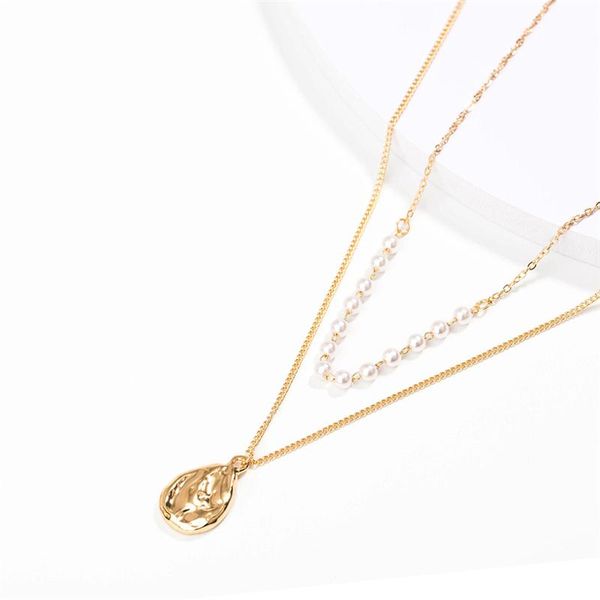 pendant necklaces graceful luxury fashion gold color drop tag pearl necklace charm for women female jewelry accessories gift, Silver
pendant necklaces graceful luxury fashion gold color drop tag pearl necklace charm for women female jewelry accessories gift, Silver