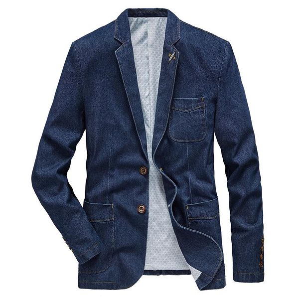 men's jackets cross border 2021 autumn business leisure young and middle aged handsome slim suit spring denim coat, Black;brown
men's jackets cross border 2021 autumn business leisure young and middle aged handsome slim suit spring denim coat, Black;brown