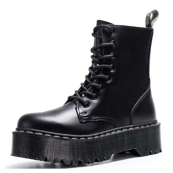 boots dilalula 2021 thick platform autumn winter genuine leather ladies lace up ankle women motorcycle short, Black
boots dilalula 2021 thick platform autumn winter genuine leather ladies lace up ankle women motorcycle short, Black