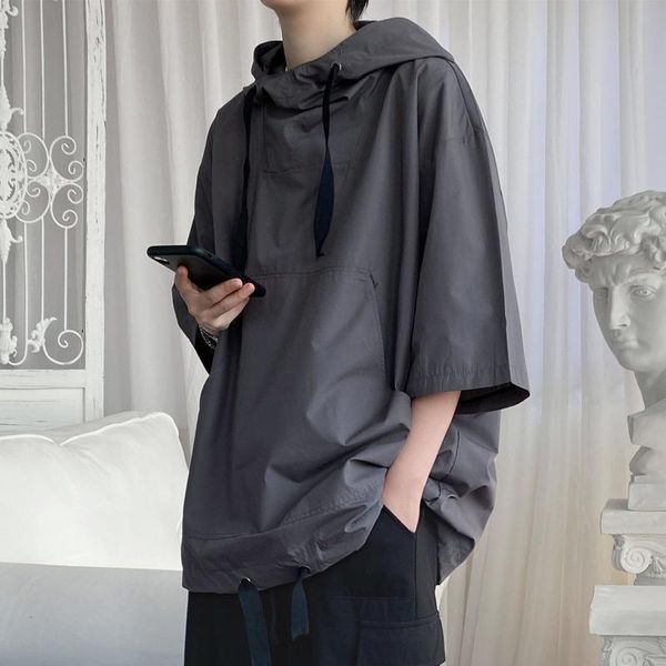 men's t-shirts american street t-shirt male oversize ice silk short-sleeved sweatshirt 2021 fried high-quality clothing, White;black
men's t-shirts american street t-shirt male oversize ice silk short-sleeved sweatshirt 2021 fried high-quality clothing, White;black
