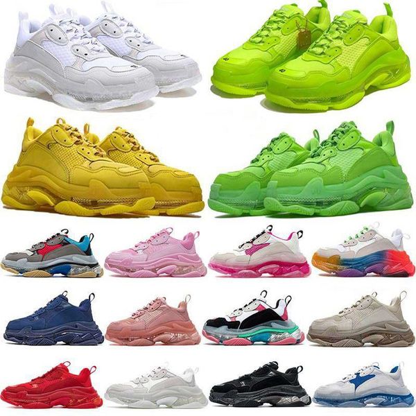 crystal bottom clear sole paris triple s running shoes 17fw sneakers letter black cream red dad platform retro ladies mens womens casual tra
crystal bottom clear sole paris triple s running shoes 17fw sneakers letter black cream red dad platform retro ladies mens womens casual tra