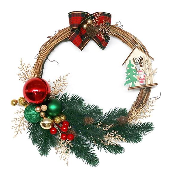 decorative flowers & wreaths artificial christmas ball wreath with pine berries wooden house for front door wall window farmhouse home decor
decorative flowers & wreaths artificial christmas ball wreath with pine berries wooden house for front door wall window farmhouse home decor