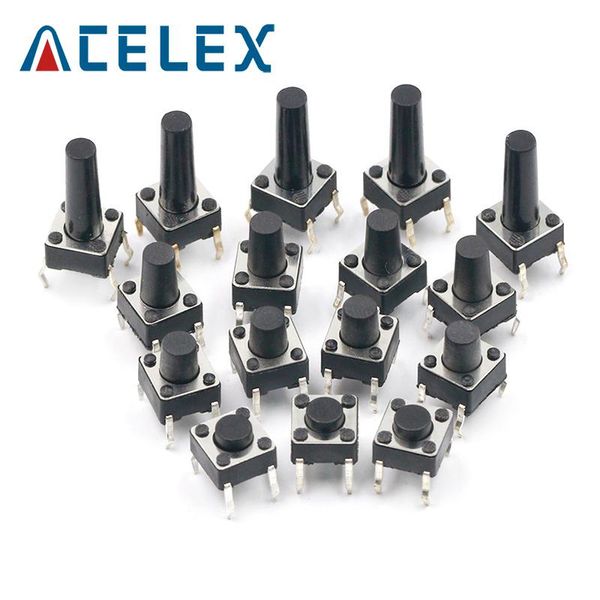 smart home control 50pcs 6x6x5/4.3/5.5/6/7/8/9/10/13mm tact switch push button 12v copper 4pin dip micro for tv/toys/home use
smart home control 50pcs 6x6x5/4.3/5.5/6/7/8/9/10/13mm tact switch push button 12v copper 4pin dip micro for tv/toys/home use